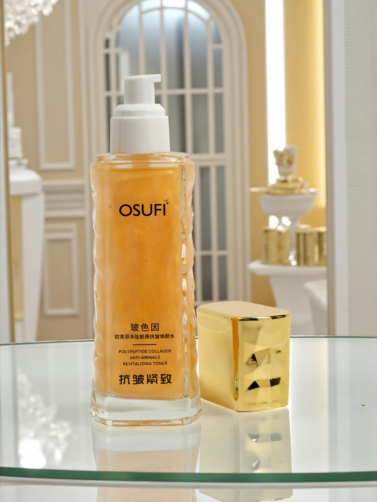 Kollageeni ja polüpeptiididega näotoonik