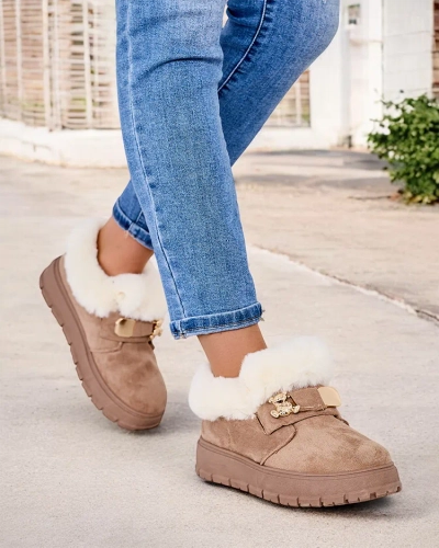 Royalfashion Women's short boots a'la snow boots Dobis