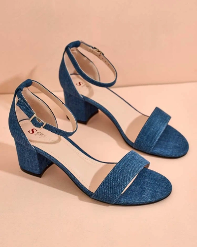 Royalfashion Naiste Post Solefos Sandaalid