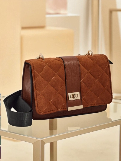 Small women's eco-leather handbag Esmira