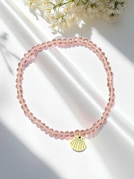 Royalfashion Women's bracelet with shell pendant