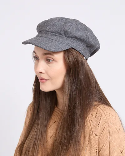 Royalfashion Women's Beret with Visor
