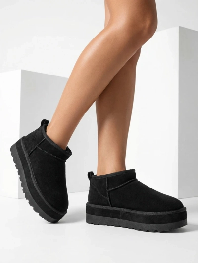 Royalfashion Short women's snow boots a'la Biovve