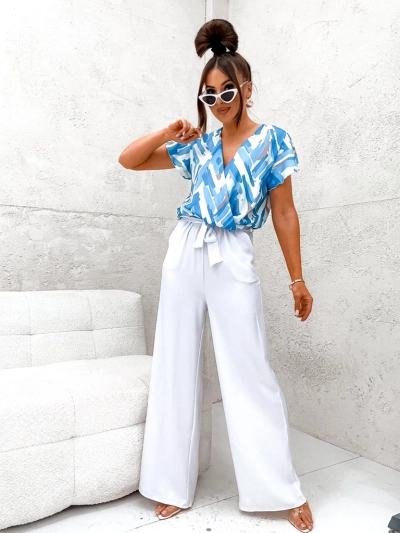 Royalfashion Pikk naiste kombinesoon printimisega