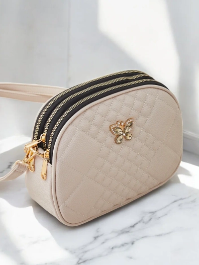 Женская сумка Royalfashion Oval маленькая, выполненная из экокожи