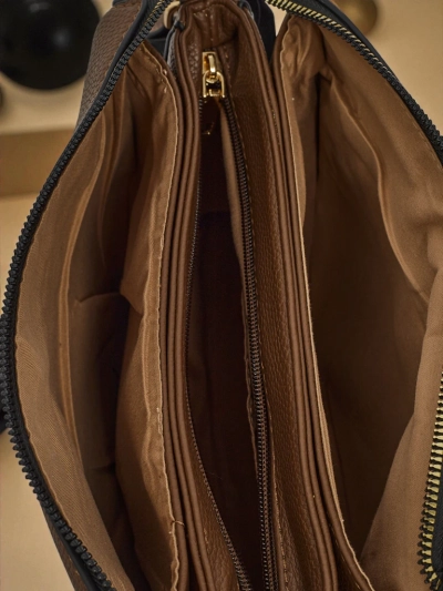 Small women's eco-leather handbag Tessaria