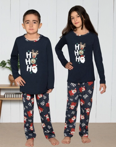 Royalfashion Krystmas children's pajamas mit trykk