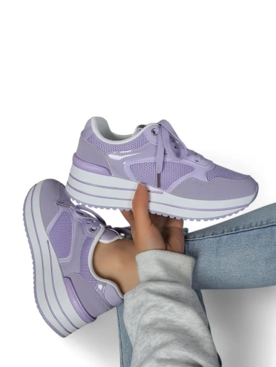 Royalfashion Women's sporty platform sneakers Revided