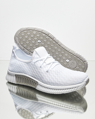 Valged naiste kangast spordijalatsid Vobbu- Jalatsid