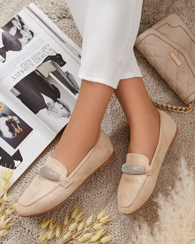 Royalfashion Naiste mokassinad eko mokkamatt Rellpes