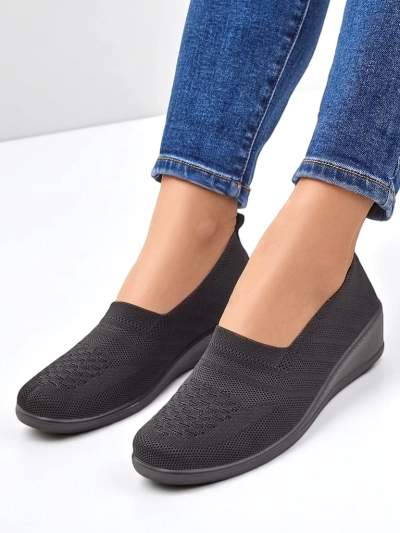 Royalfashion Women's loafers on a low wedge Epoles