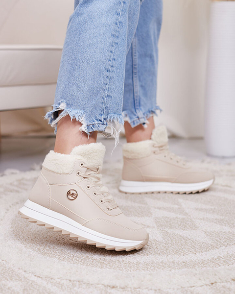 Royalfashion Naiste isoleeritud spordijalatsid beežis Cerrto