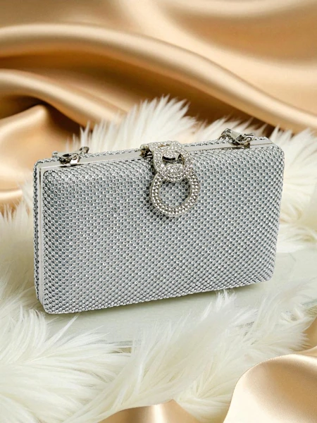 Royalfashion Naiste tsirkoonidega käekott Armeddo