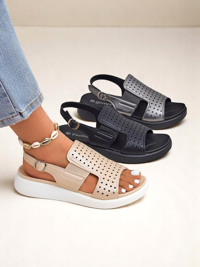 Royalfashion Women's BreezyStep Thick Sole Sandals