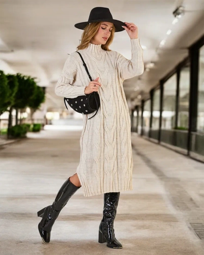 Женское платье-свитер Royalfashion