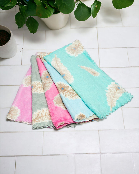 Royalfashion Set of 5 kitchen cloths with print