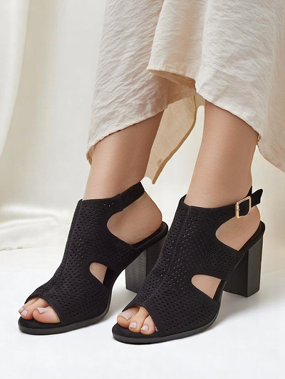 Royalfashion naiste õõnestatud plokk-kontsaga sandaalid Abetle
