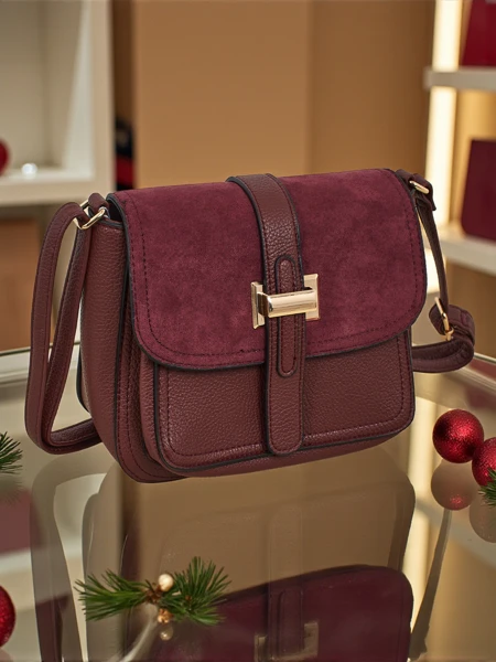 Small women's eco-leather handbag Seray