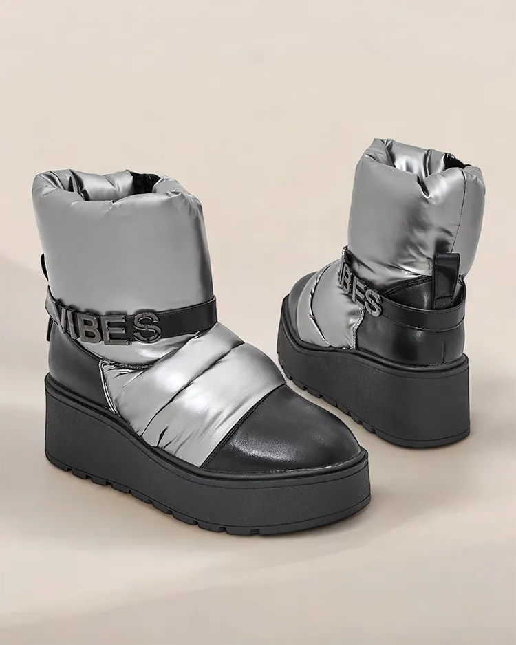 Royalfashion Women's Snow Boots Figior