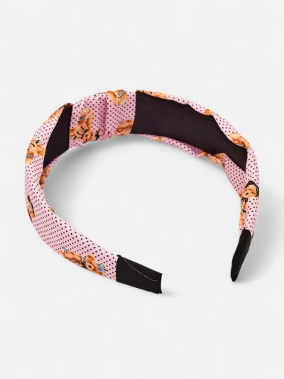 Royalfashion Polka Dot and Bear Braided Headband
