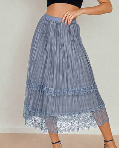 Royalfashion Naiste kahepoolne midi seelik