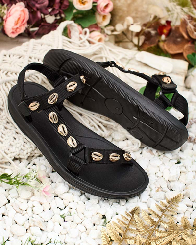 Royalfashion Women's Sports Sandals with Shells Ediss