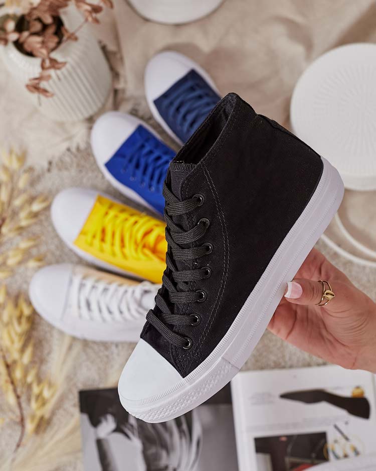 Royalfashion Women's High Sneakers Hirria