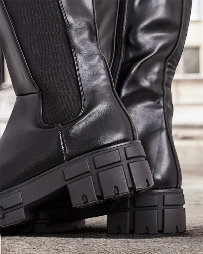 Royalfashion Kvinnans Stövlar Bozut