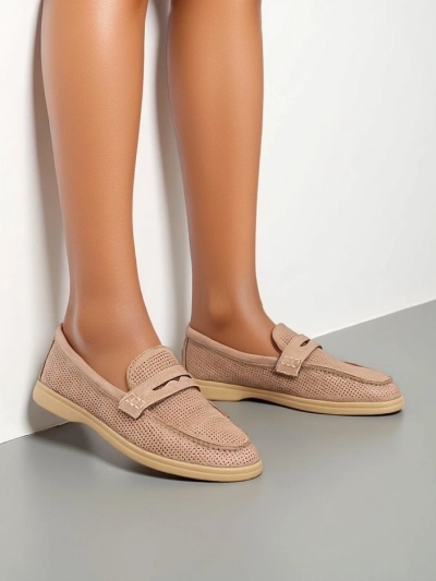 Royalfashion Women's perforated moccasins Sierros