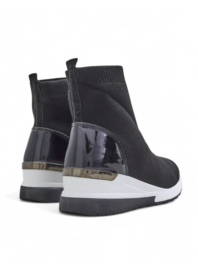 Royalfashion Women's slip-on wedge sneakers with rhinestones Viseq