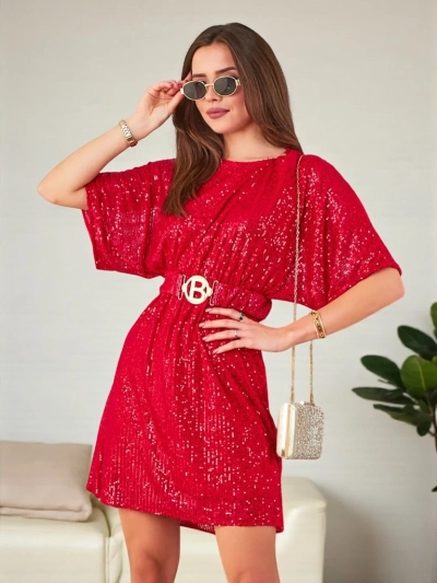 Женское платье Royalfashion с пайетками