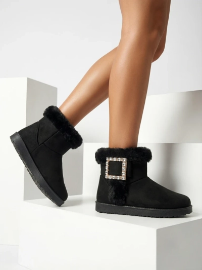 Royalfashion Женские сапоги a'la snow boots с орнаментом Galaes