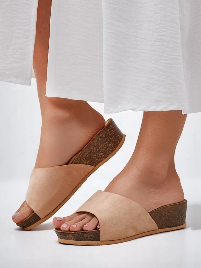 Женские сандалии Royalfashion на низком каблуке Maderas