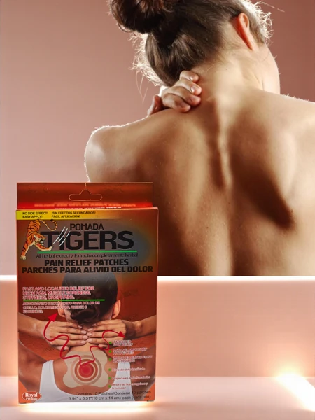 Valuvaigistavad plaastrid kaelale ja kuklale