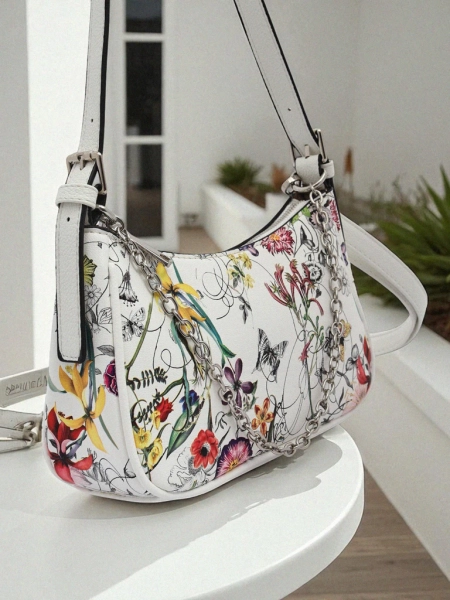 Royalfashion Женская сумочка из экокожи с цветочным принтом Lily Bloom