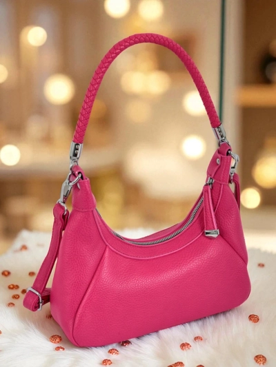 Royalfashion Маленькая женская сумочка из экокожи с декоративным ремешком Lacquea