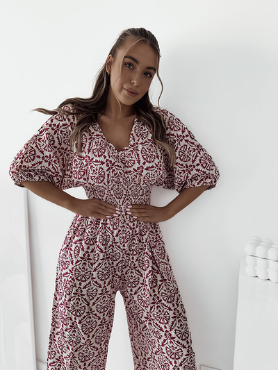 Royalfashion Mustriline naiste kombinesoon
