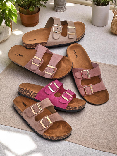 Royalfashion Women's sandals with buckles Foumy