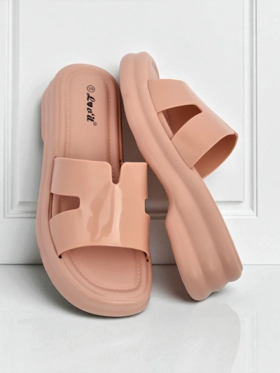 Royalfashion Женские шлепанцы на толстой подошве Nova Gloss