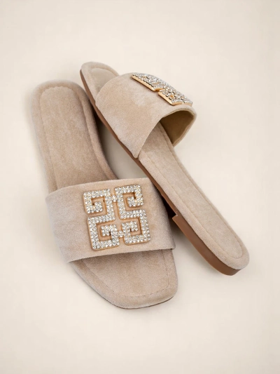 Royalfashion Women’s flat-sole slides Zamila