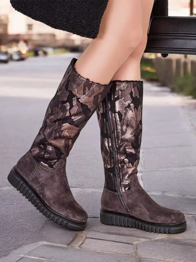Royalfashion Women's Knee-High Boots Molis