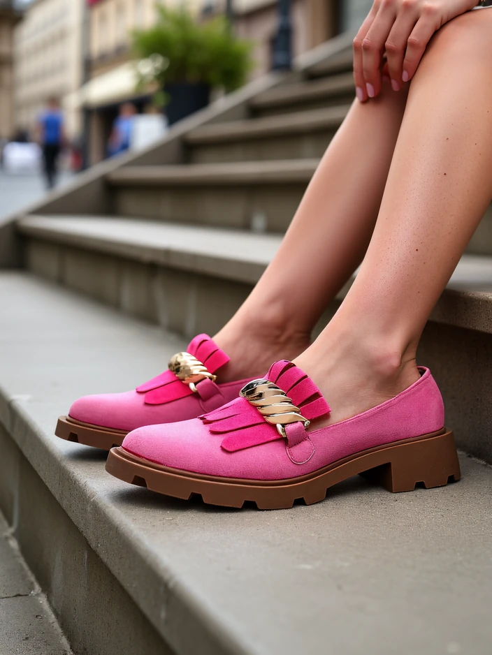 Royalfashion Naiste ökoloogilised suede mokad Mare Nostrum