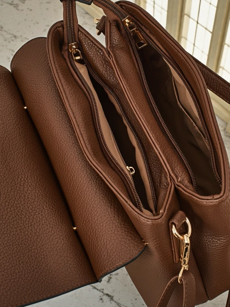 Small Women's Eco-Leather Handbag Vinem