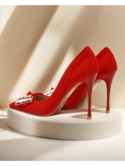 Royalfashion Naiste stiletto kontsad, millel on nööri Cocarte