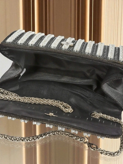 Royalfashion Women's Clutch Bag with Zirconia Elira Dusk