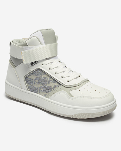 Women's white Xosa high sneakers - Footwear