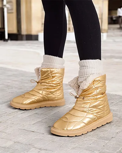 Женские снежные ботинки Royalfashion в стиле снежных сапог Oferita