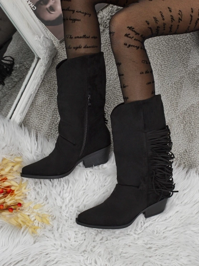 Naiste kontsaga narmastega kauboisaapad Selva