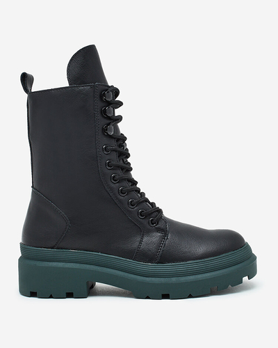 Royalfashion Eco leather women's bagger boots Vederme