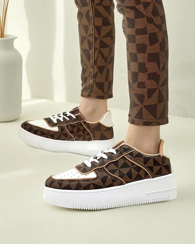 Royalfashion Women's sports shoes with Ozofio print